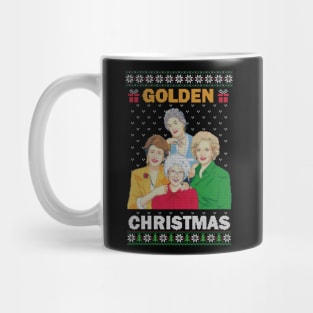 golden christmas Mug